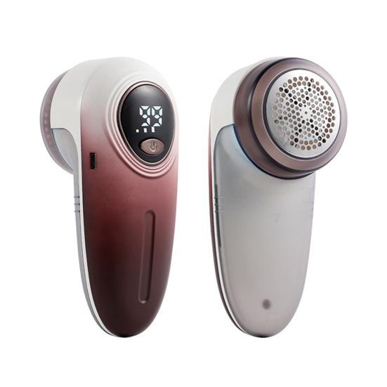 Fabric Shaver Lint Remover Rechargeable 6-Blade Clothes Shaver LED Display
