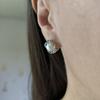 Silver Earrings with Natural Pearls (2187004)