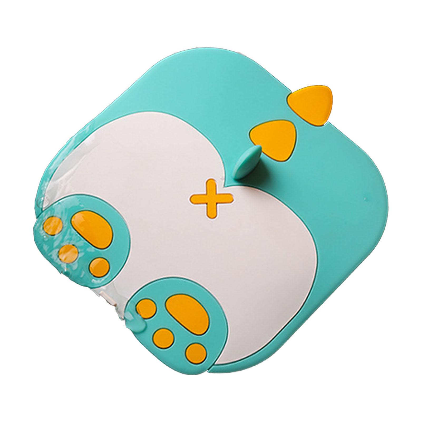 

Заглушка для слива душа, мультяшный стиль, силиконовая, устойчивая к запахам, противоскользящая, заглушка для ванны для дома синий