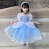 2025 Spring Cinderella Princess Gown for Girls - Halloween Dress