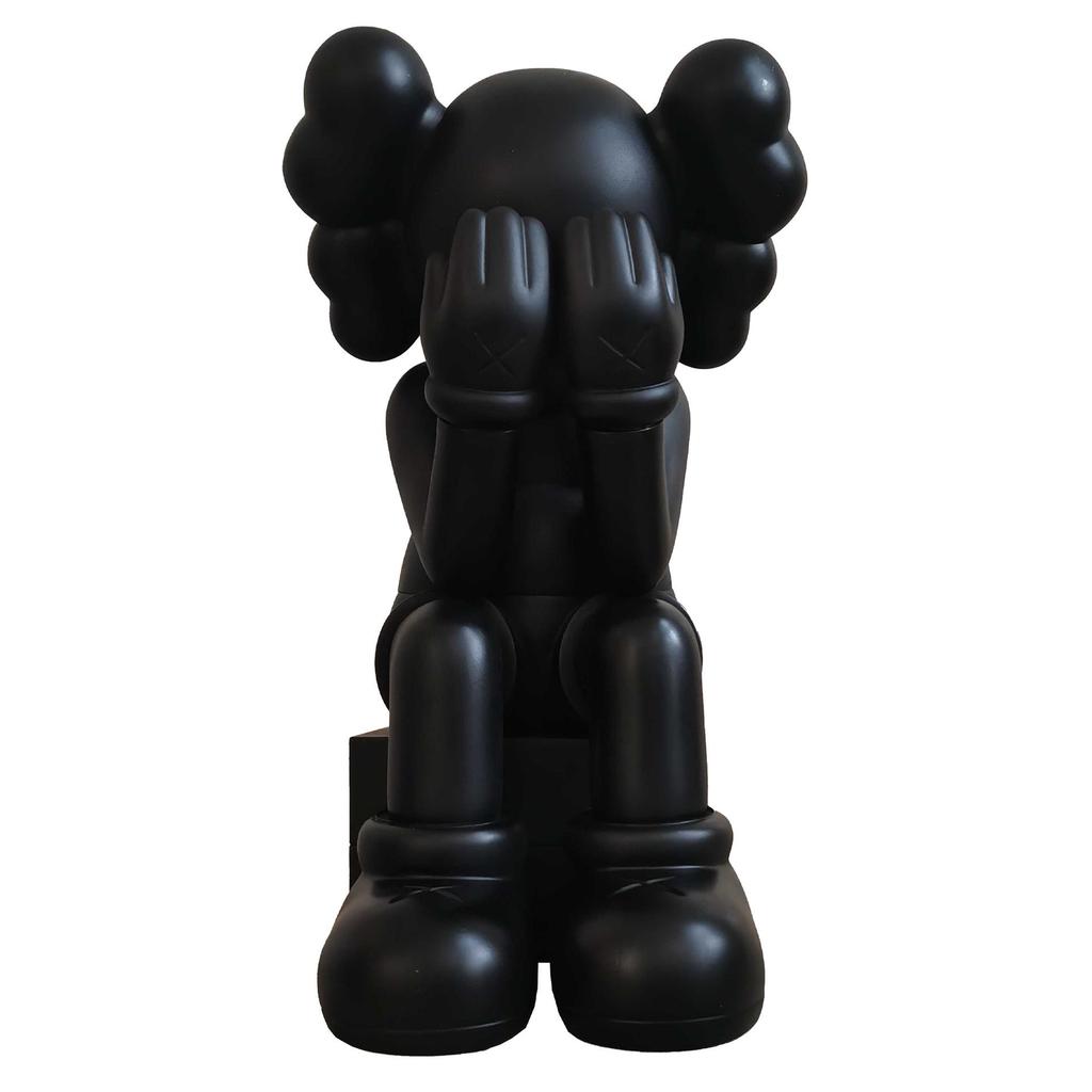 Kaws Semi-Dissected Bear Figure Ornament - Trendy Decorative Toy for Living Room Collection Gift