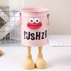 Pen Holder Cartoon Style Large Mouth Long Legs Shape Pen Organizer Large Capacity Office School Stationery Supplies