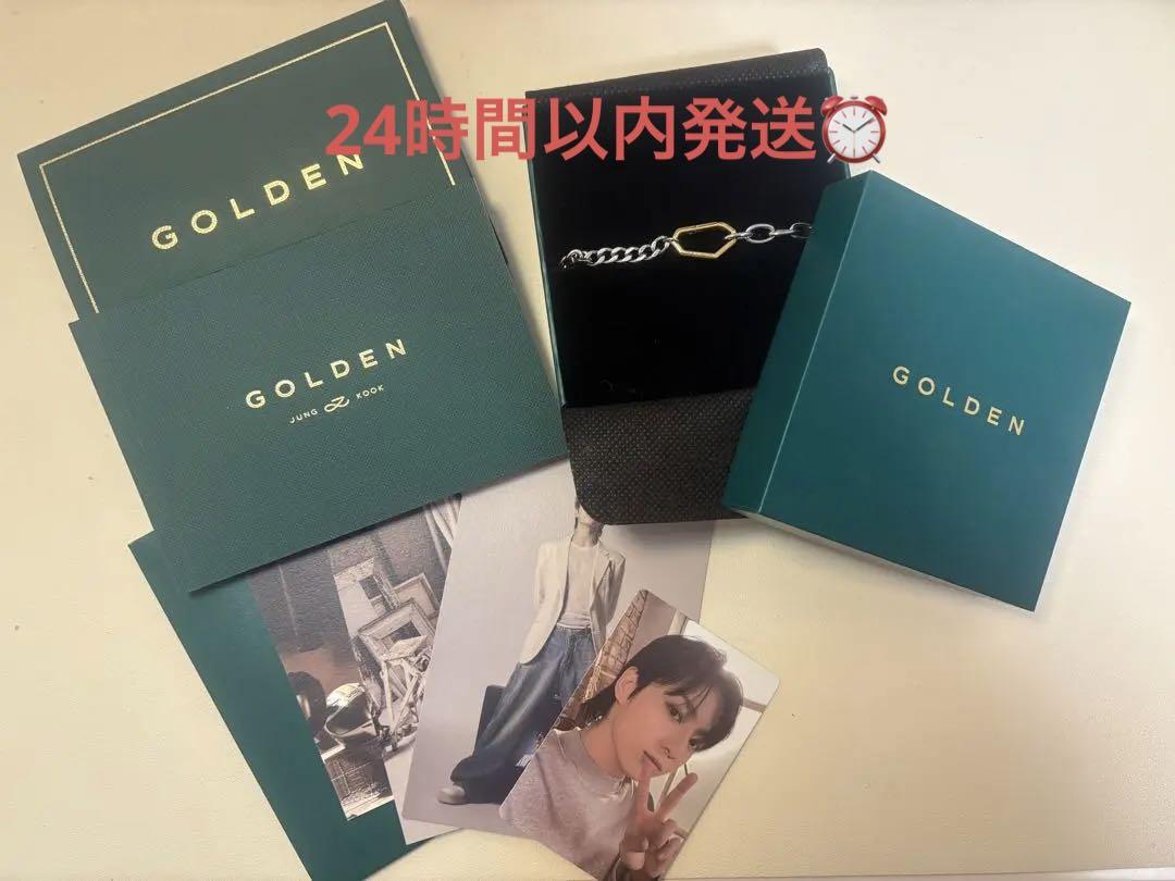 

[USED] GOLDEN Bracelet + GOLDEN Digital JUNGKOOK BTS