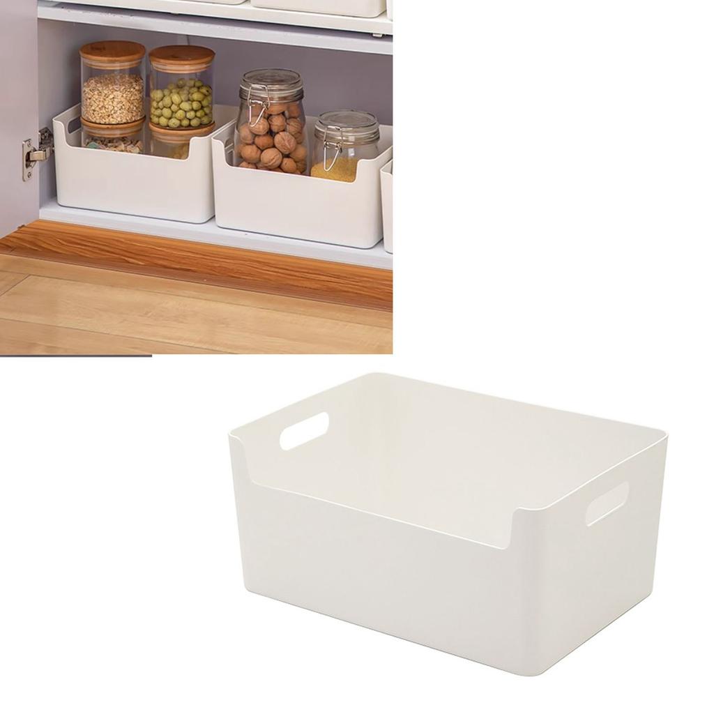 Kitchen Cabinet Storage Box Multipurpose Large Capacity Space Saving Stylish Durable Cabinet Storage Bin for Home