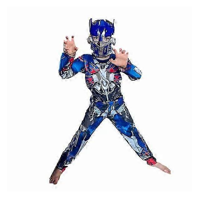 Disguise Optimus Prime Costume Muscle Transformer Costumes for Boys Padded Character Jumpsuit