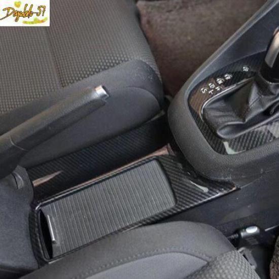For VW Golf 6 MK6 GTI 2008-2012 Carbon Seat Water Cup Holder Cover Trim