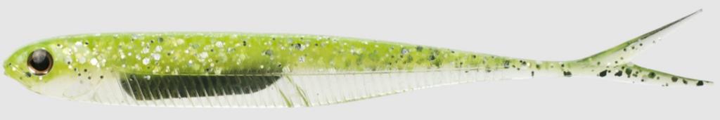 Fish Arrow Soft Lure Flash J Split SW 4 Inch 5 Piece Per Pack #102 (8801)