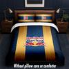 Red Bull Racing Design Bed Bedding Set 1 Duvet Cover + 2 Pillowcases Soft Breathable Household Bed Linens