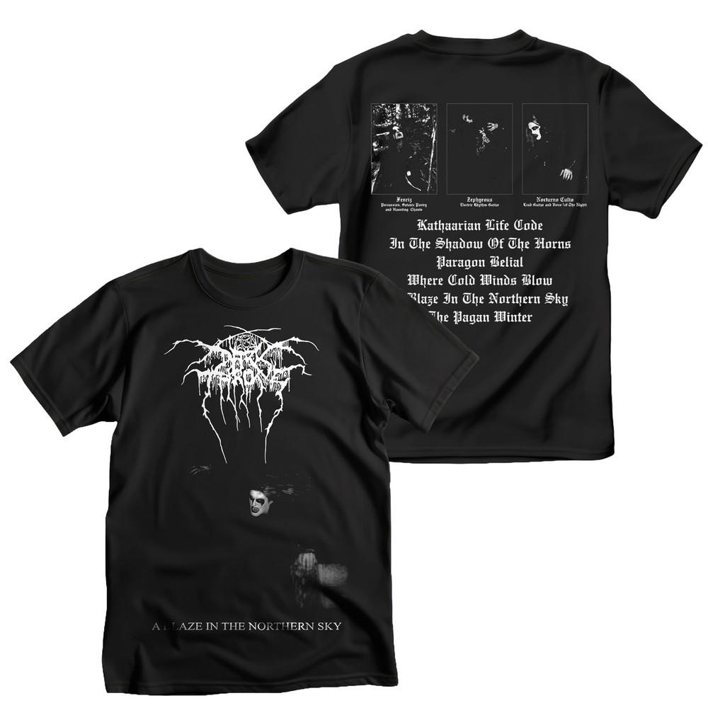 Autentické tričko Darkthrone A Blaze In The Northern Sky Album S-2XL NOVÉ Unisex tričko