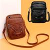 Multi-Layer Crossbody Bag for Women with Adjustable Shoulder Strap And Multiple Zip Pockets for Storing Personal Items And Mobile Phone