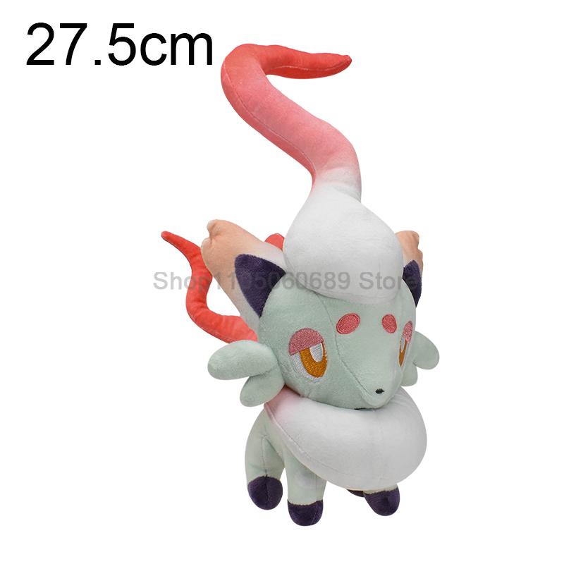 Pokemon Toy Kawaii Mew Cubone Gengar Lucario Zorua Raichu Form Evolution Plush Dolls Cartoon Plushies Best Gift for Kids