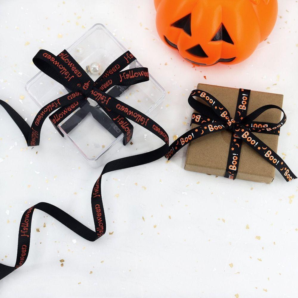 Cartoon Halloween Gift Wrap Ribbon DIY Crafts Party Favor Ribbon  Scrapbooking Supplies
