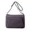 Small square bag, multi-layer women's messenger bag, casual mobile phone bag, nylon bag, women's bag, shoulder bag.