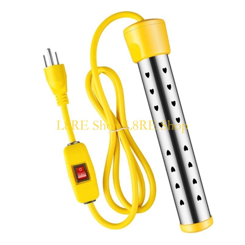 L8RE Portable 1500W Electric Immersions Water Heater Suitable for Bathtub Pool
