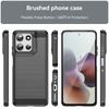 Ultra Thin Brushed Stripe Silicone Anti-Drop Phone Case For Motorola Moto G56 G86 Power Shockproof Soft TPU Bumper Protect Cover