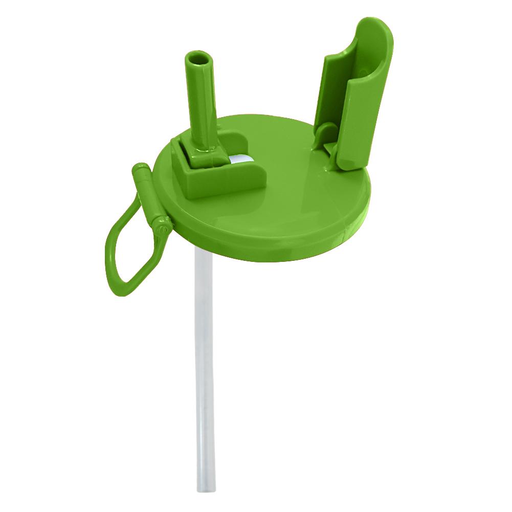 

1-10PCS Soda Can Lids with Straws Silicone Beverage Can Cover Reusable Drink Can Top Protectors for Canned Beverage Beer Juice зелёный