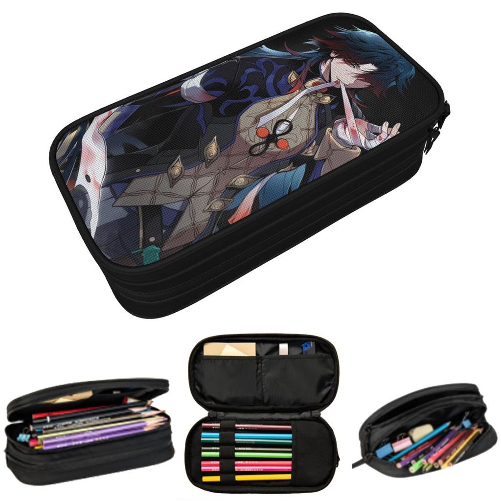 Trousse à Crayons Blade Honkai Star Rail pour Étudiants Boîte à Crayons Scolaire Sac à Crayons Fournitures de Papeterie Sac Porte-Crayons