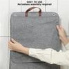 1 Pcs Foldable Adhesive Laundry Basket Hamper Multifunctional Punch Free Wall Hanging Washing Clothes Mesh Hook Organizer