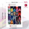 Dragon Ball Character Panels Pattern  3pcs 100% Round Full Drill 5D DIY Diamond Painting Embroidery Cross Stitch Rhinestone Décor