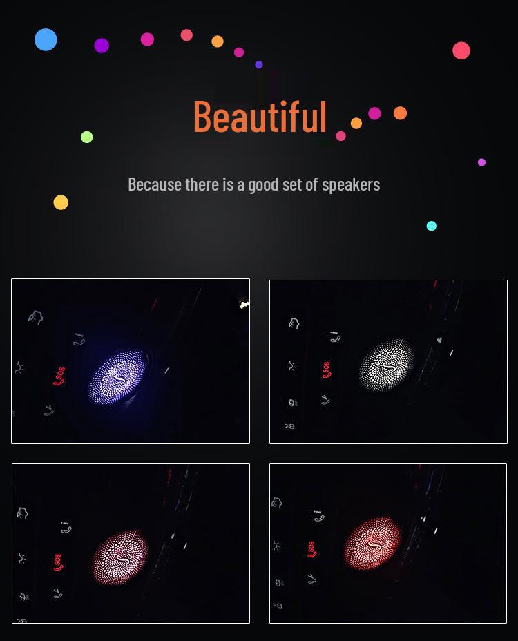 Mercedes-Benz C-Class, GLC, E-Class Roof Sunglasses Holder with Reading Light & Ambient Light Integration