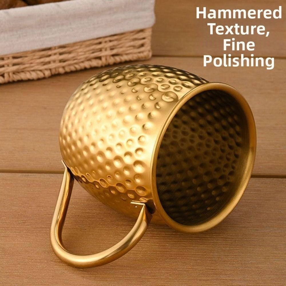 Retro Moscow Mule Mug 520ml Beer Mug Party Supplies Stainless Steel Cup  Home