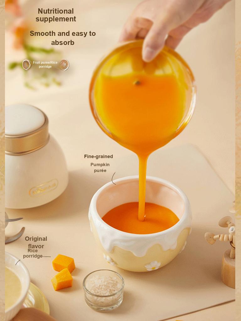 Bear/Kleine Beer Vleesmolen Babyvoeding Maker, Babyvoeding Processor, Huishoudelijke Elektrische Mini Vleesmolen & Smoothie Maker