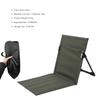 Ultra-Light Folding Camping Chair with Backrest Outdoor Portable Beach Lounge Chair for Camping, Beach, Picnic, Park, Lawn
