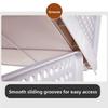Plastic Drawer Organizer Stackable Multi-Function Clothes Sorting Rack Large Capacity Foldable Storage Baskets Office