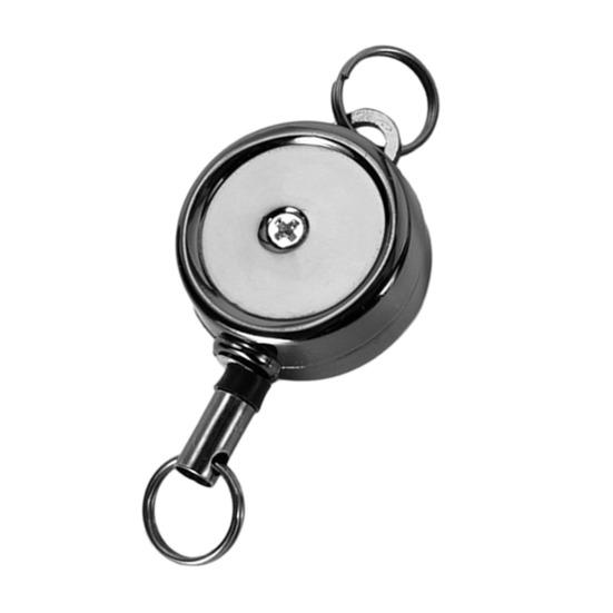 Mini Chaveiro Retrátil Liga Pesada Portátil Leve Fivela de Puxar Telescópica Porta-Chaveiro Anti-perda