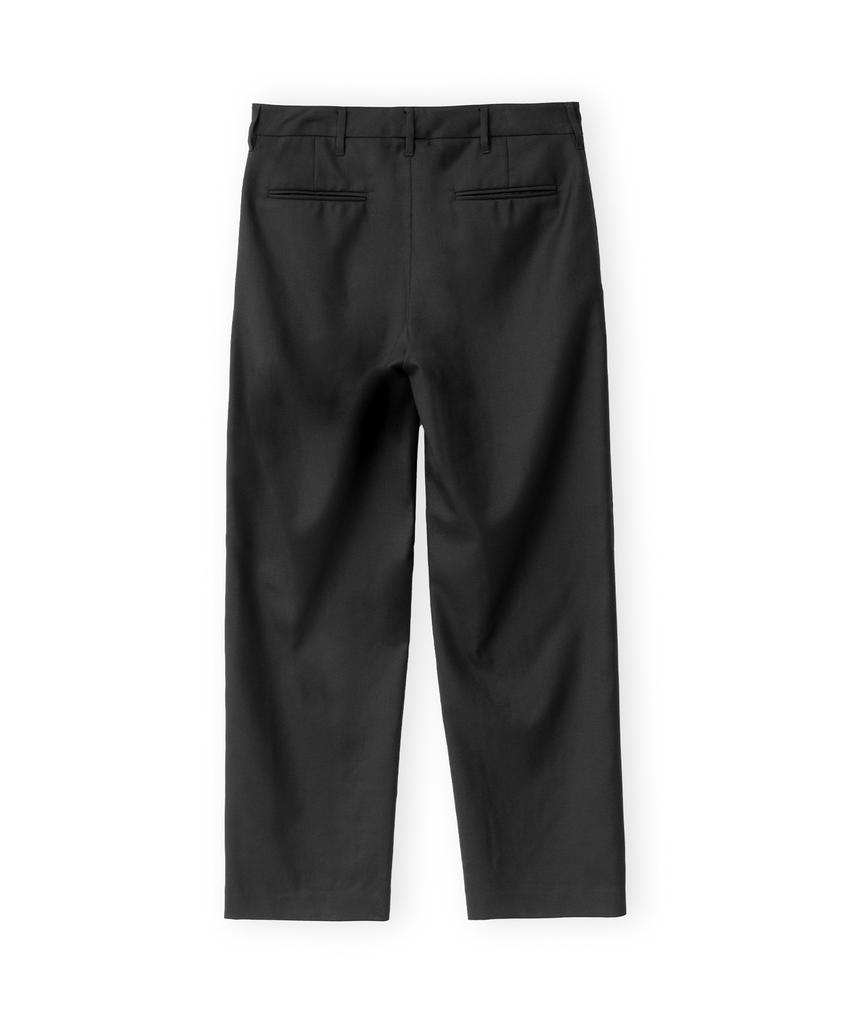 Beulaunyadeu Essential Wool Trousers, Black