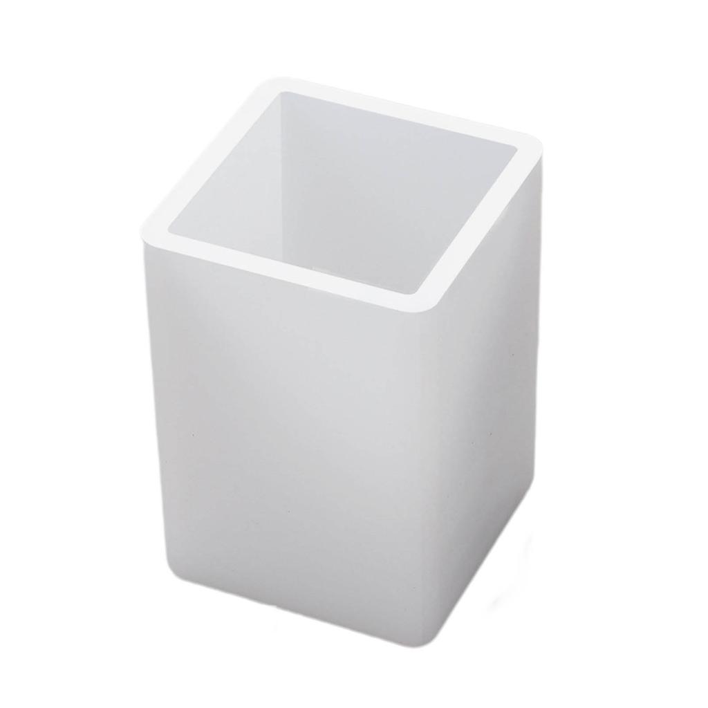 Epoxidharzform DIY Kristall Silikonharzformen Geometrisch Quadratisch Rechteckig Rund Form Desktop-Dekoration