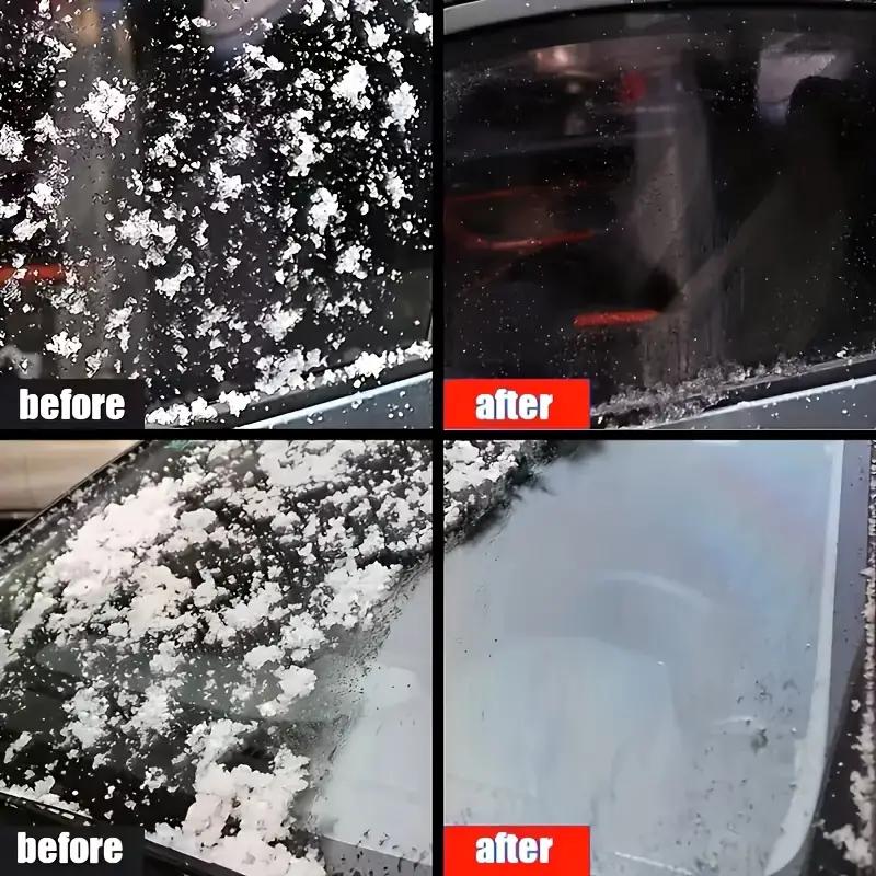 De-Icing De-Snowing Agent: Multi-Functional,Quick Effective,Residue-Free Odorless,Car/Fridge Use,Simple Spray, Winter Protection