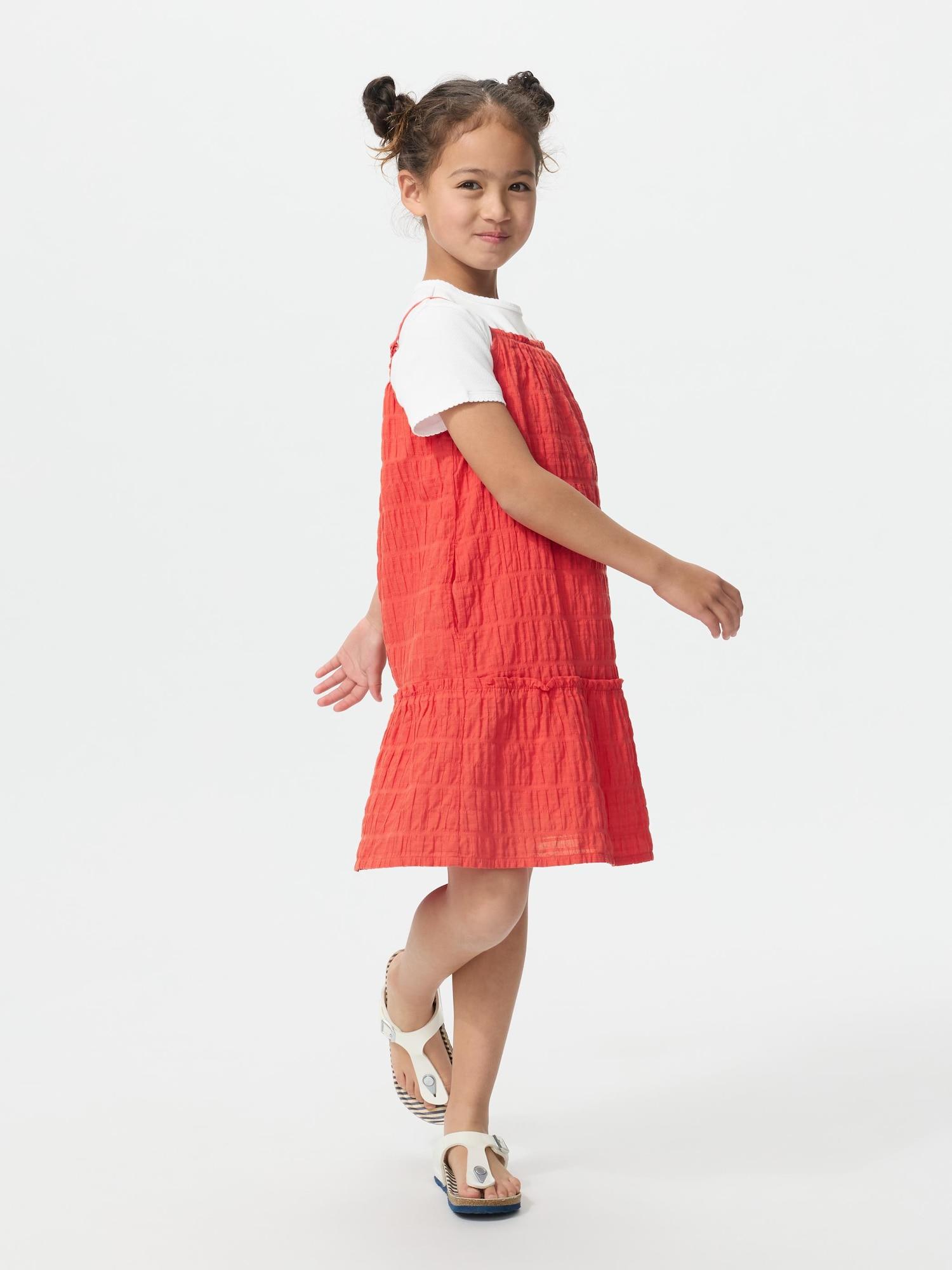 

Uniqlo Japan Girls Camisole Dress 14 RED/160
