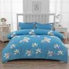 Flannel Duvet Cover Set - Single Piece for Dormitory Bunk Bed, Includes Pillowcase & Double Duvet Cover