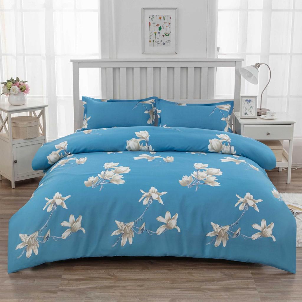 Flannel Duvet Cover Set - Single Piece for Dormitory Bunk Bed, Includes Pillowcase & Double Duvet Cover