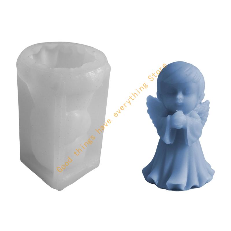 

Angel Statue Silicone Molds Multipurpose Silicones Mould for Epoxy Resin Handmade Soap Home Decoration 55KF