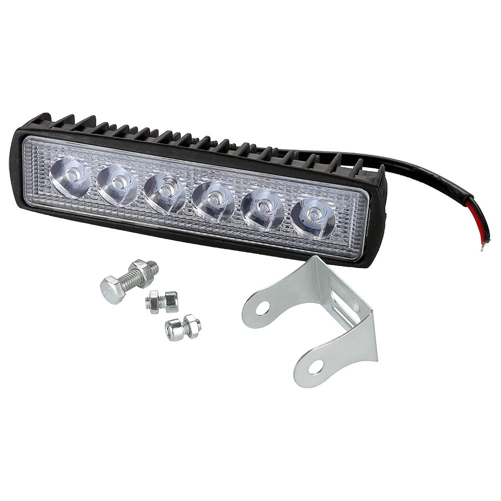 

Светодиодная фара для мотоцикла DC12V 18W, фара дальнего света, рабочий свет, 800 лм, 6500K-7500K, белый свет