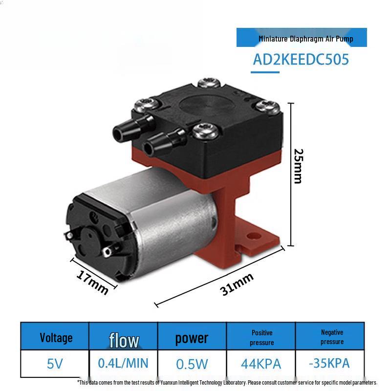 

YunDuo AD2KEEDC505 Miniature Oil-free Diaphragm Pump