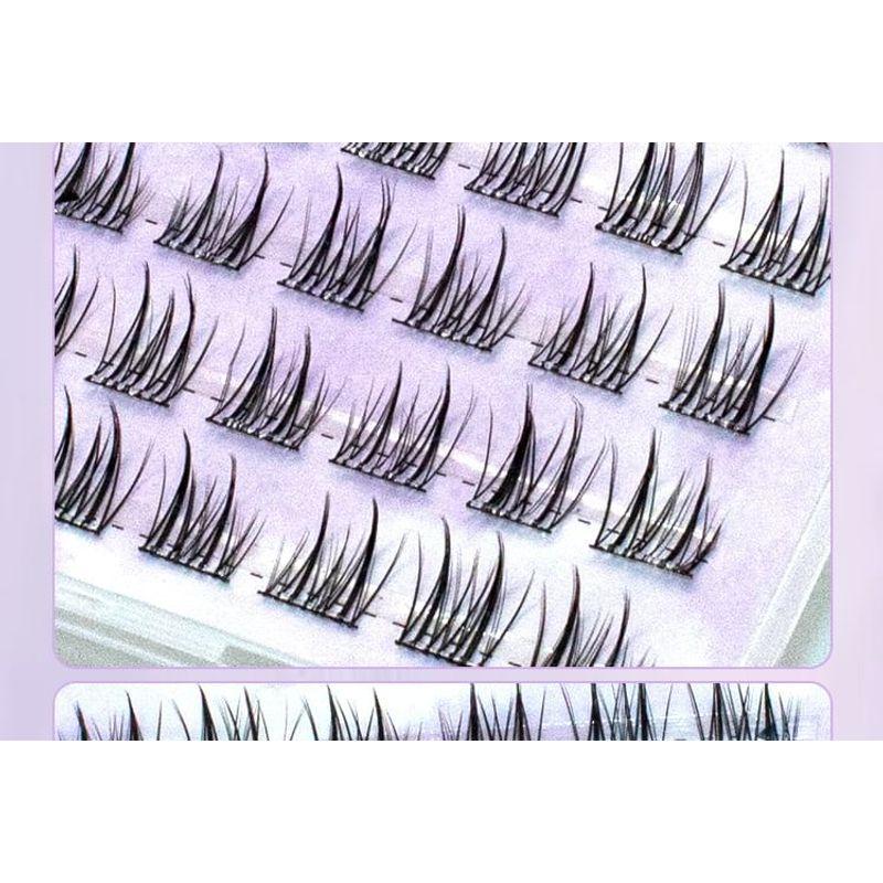 LuxeFlutter - Glue-free False Eyelashes Clusters