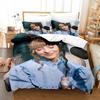 Sexy Singer Bedding Set Twin Single Queen King Size Bedclothes Aldult Bed Linen For Boys Bedroom Duvet Cover Bed Set