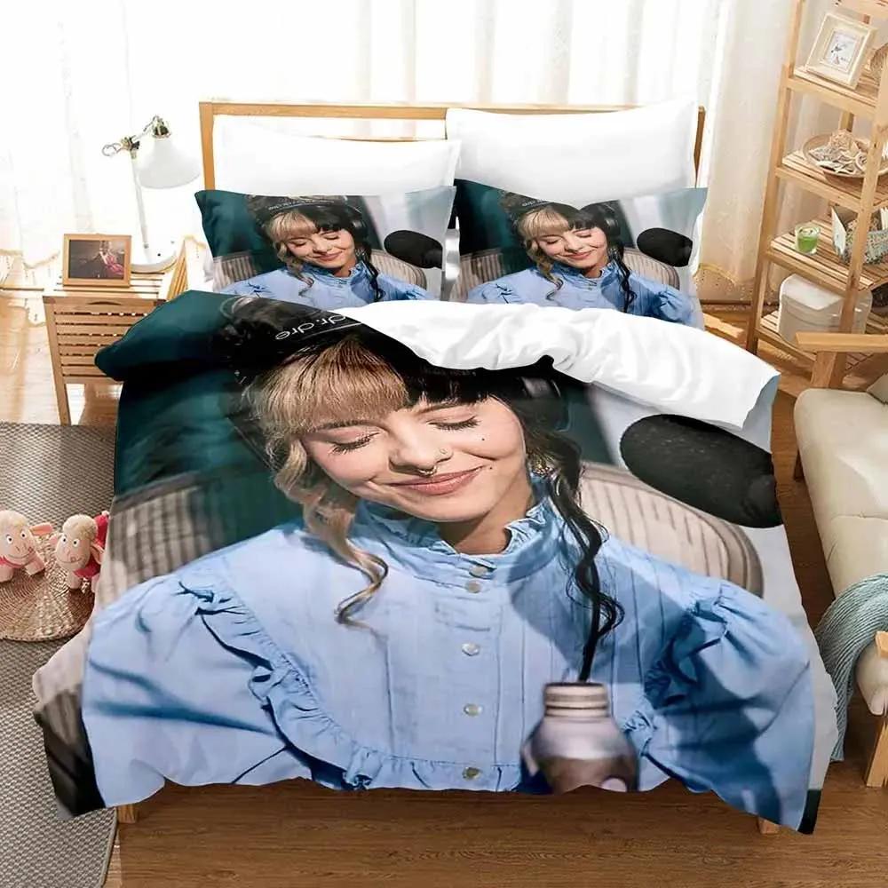 Sexy Singer Bedding Set Twin Single Queen King Size Bedclothes Aldult Bed Linen For Boys Bedroom Duvet Cover Bed Set