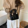 Bag Women's New Fashionable Versatile Woven Min Princess Diana Bag Messenger Bag Commuter Shoulder Bag