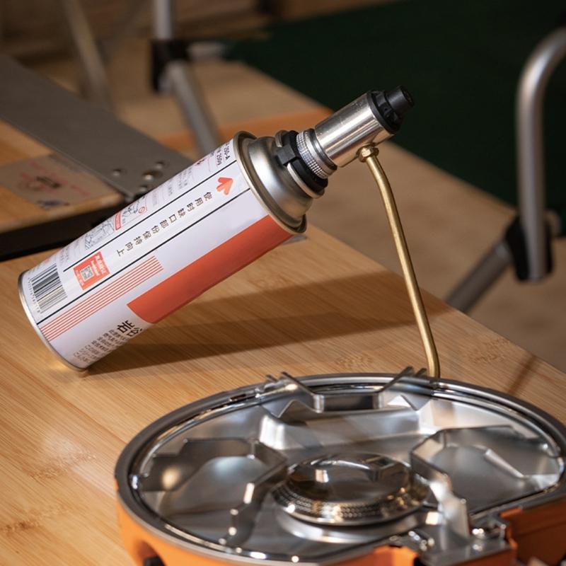 Universals Gas Cylinders Adapter Outdoor Stove Heater Fuels Converter Connectors for Outdoor Amateurs