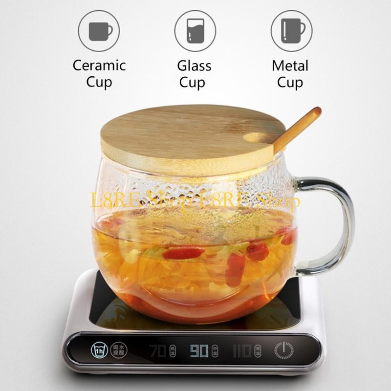 L8RE Mini USB Heating Portable Beverage Heater for Smart Reminder to Drink Wa