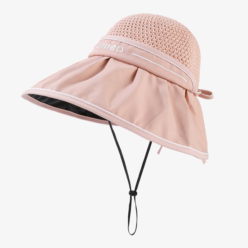 Style Versatile Hat Straw Woven Colored Womens Breathable Hatscaps Sun
