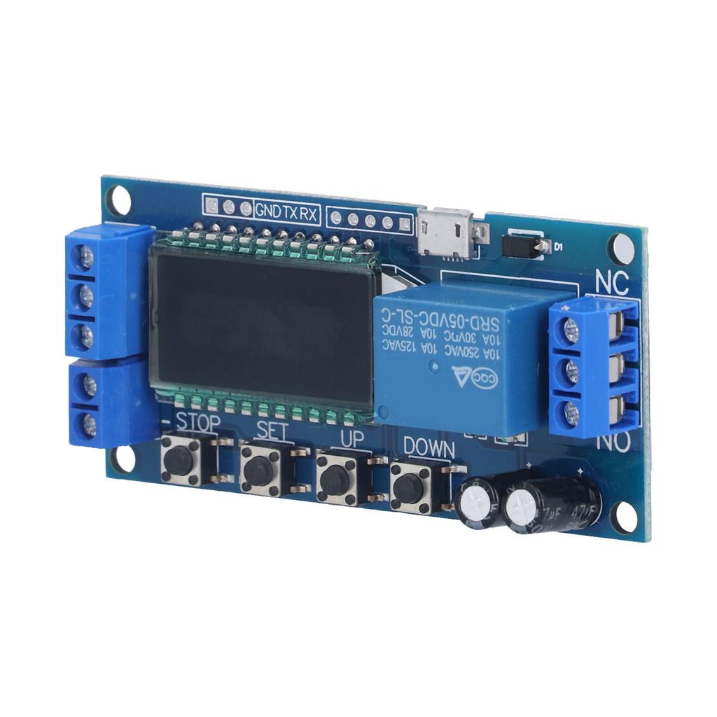 Relay Module LCD Delay Power Failure Cyclic Timing Electronic Components XYLJ02