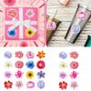 500Pieces Flower Sticker Adhesive Seal Sticker Wrapping Label for Notebook Journal Album Packaging Scrapbooking Sticker