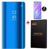 Case - Samsung - Galaxy S20 Plus - Mirror - Stand Function - Tempered Glass Protection