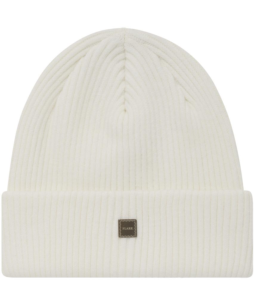 Peulleeoeob Flare Knit Beanie - Off White (Fl-710)