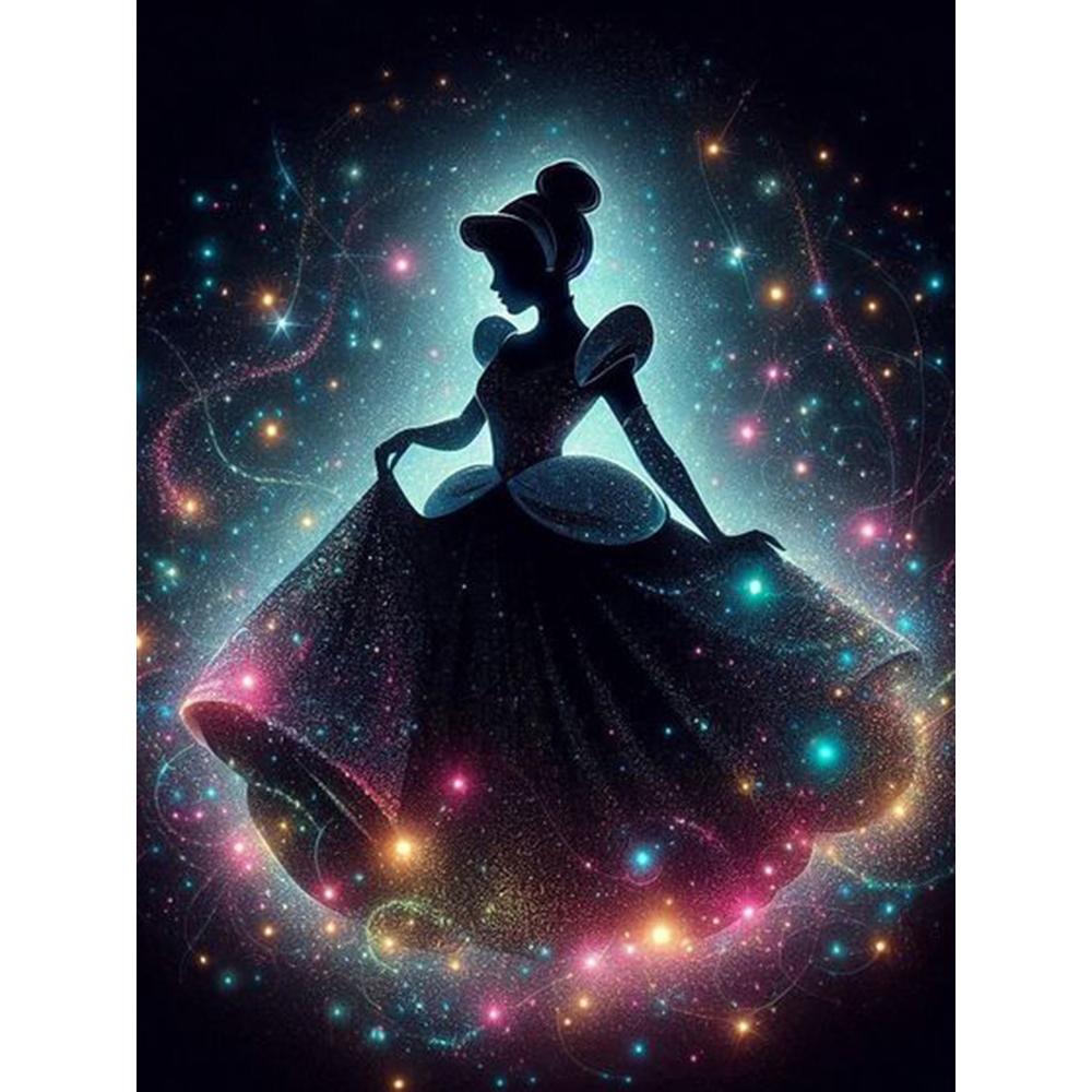 Prinzessin Diamantmalerei Kits Frozen Schneewittchen Heimdeko Vollrunde Diamantmosaik Stickerei Kreuzstich Geschenk